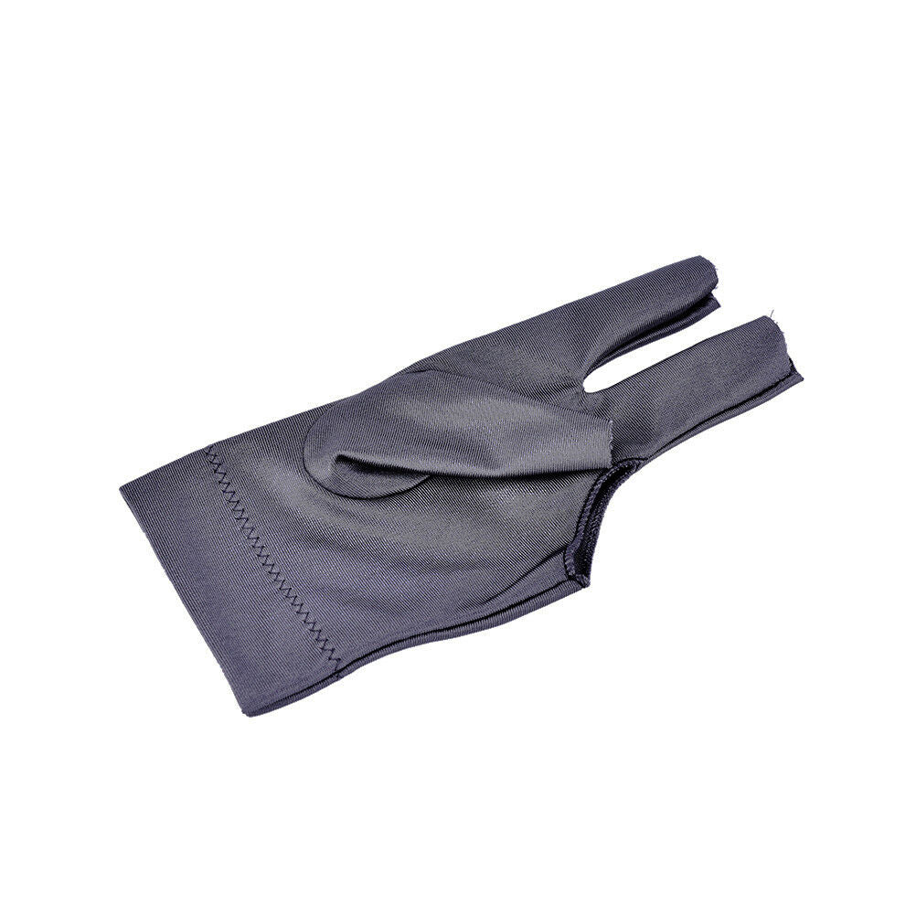 Blue Spandex Snooker Billiard Cue Glove Pool Left Hand Three Finger Accessory*WF