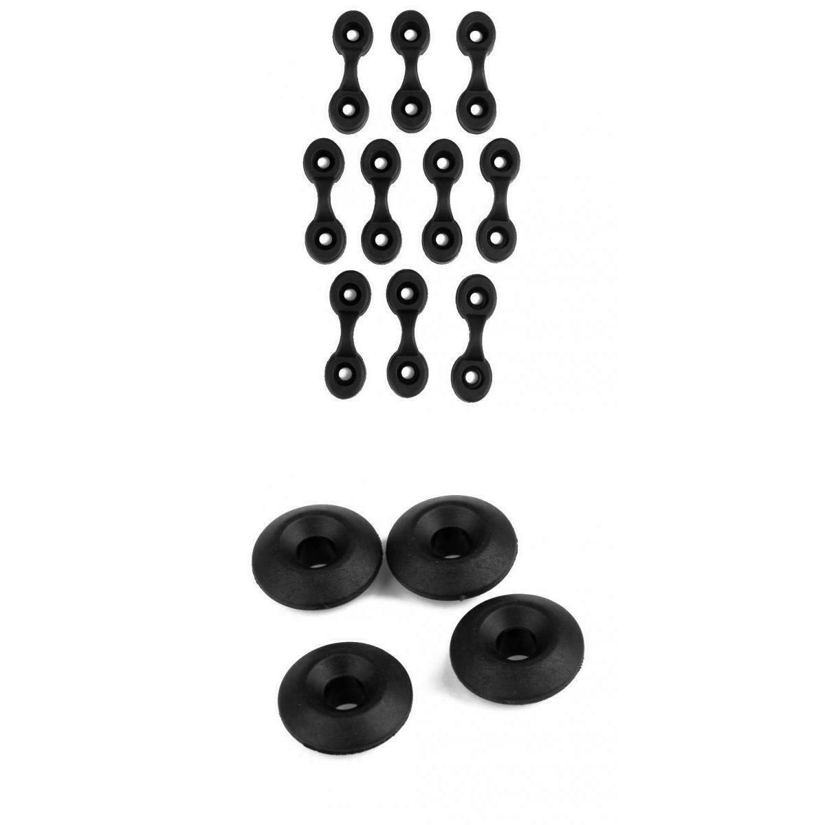 10x Black Eye Deck Loop Pad + 4pcs Kayak