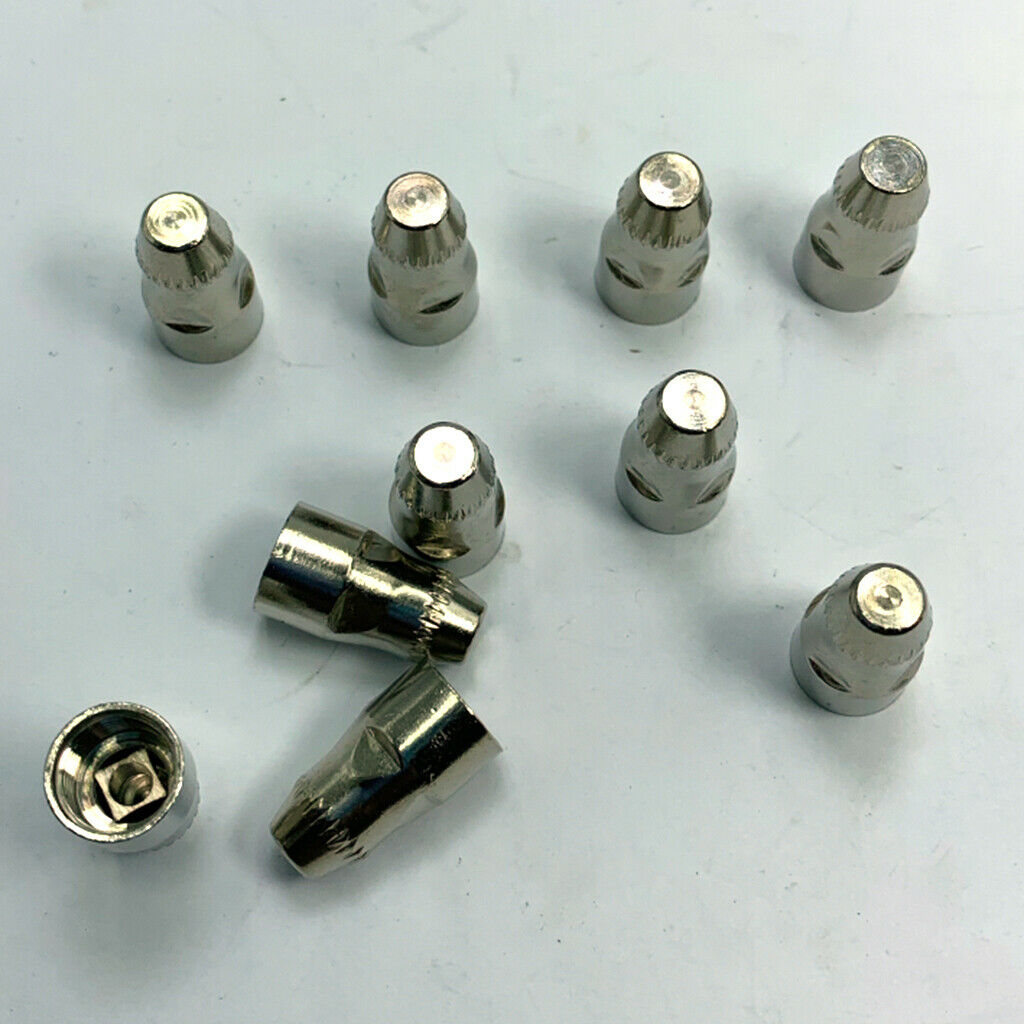 10pcs P80 Plasma Cutter Nozzle Electrode for Plasma Cutting Torch Parts B