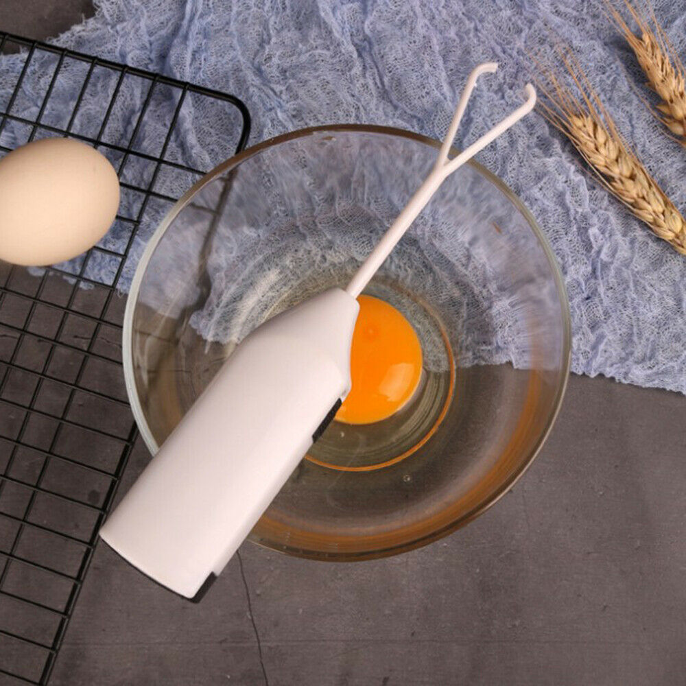 Mini Pink Electric Milk Frothers Foamer Whisk Mixer Stirrer Coffee Egg Beater