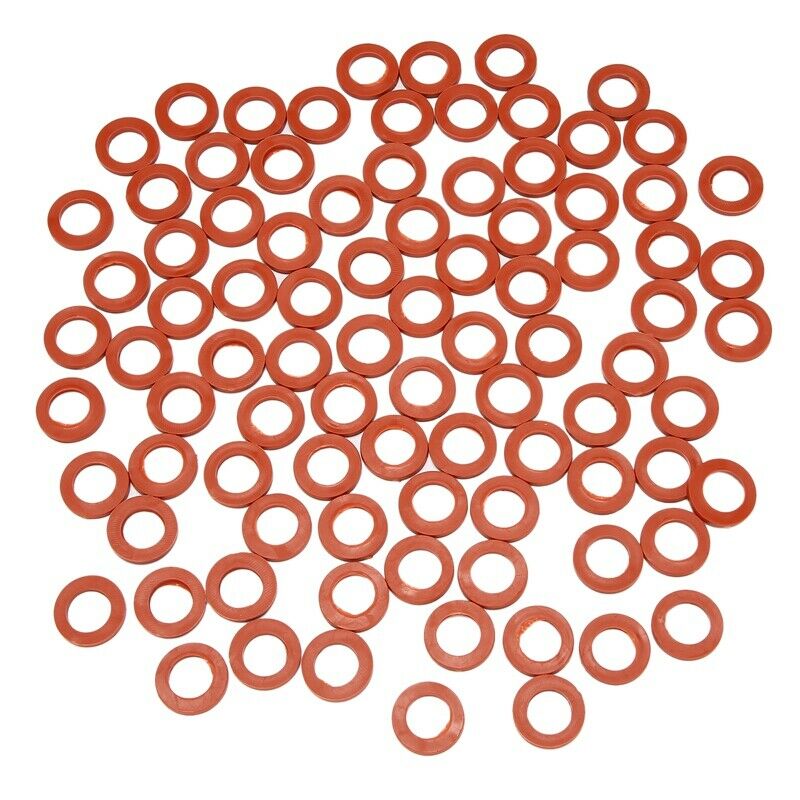 Outdoor Garden Hose rubber Washer Gasket, 90Pcs Red O-s rubber Washer Gasket CE8