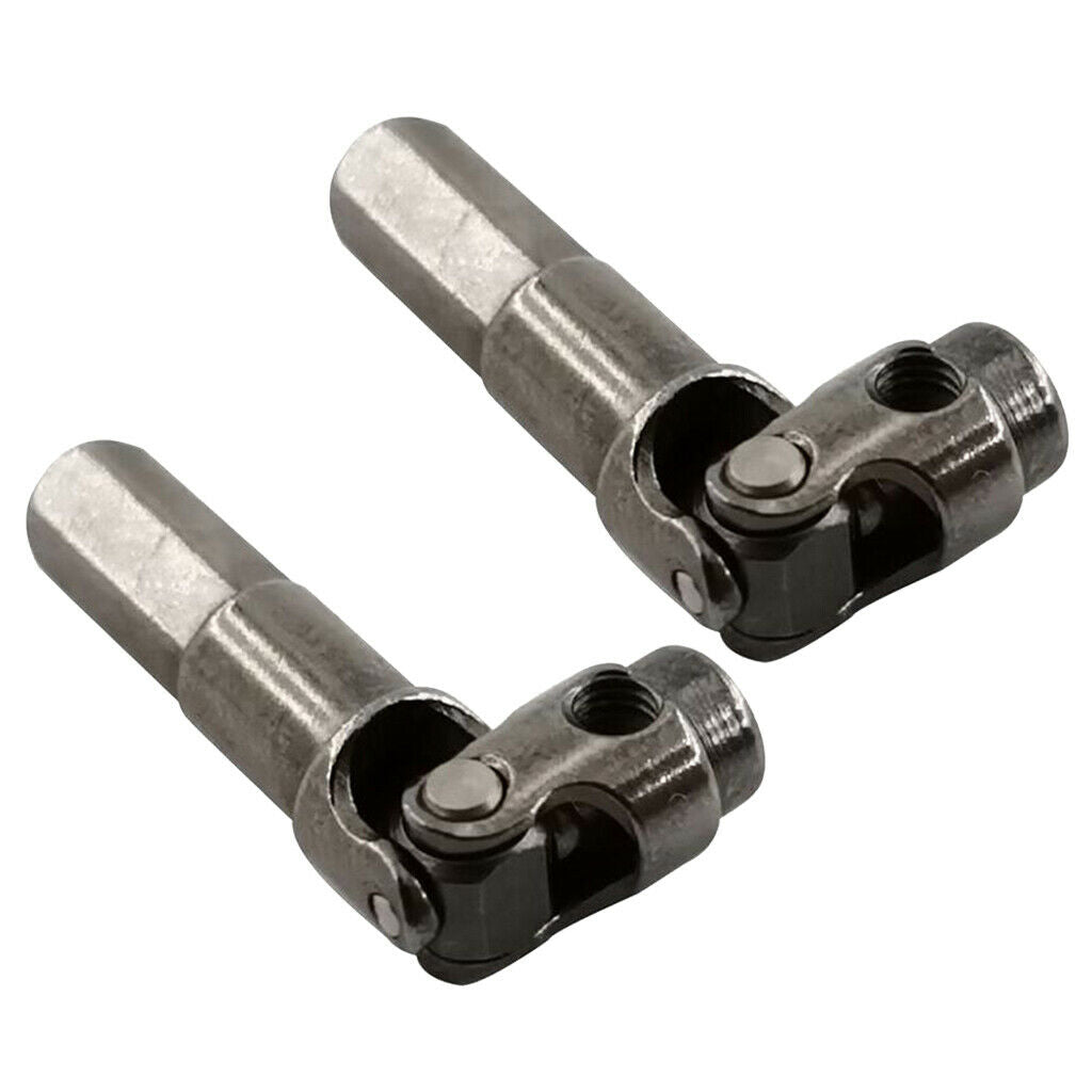 2Pcs Joint Metal Drive Shaft for WPL B16K C14 C14K C24 C24K Car Supplies