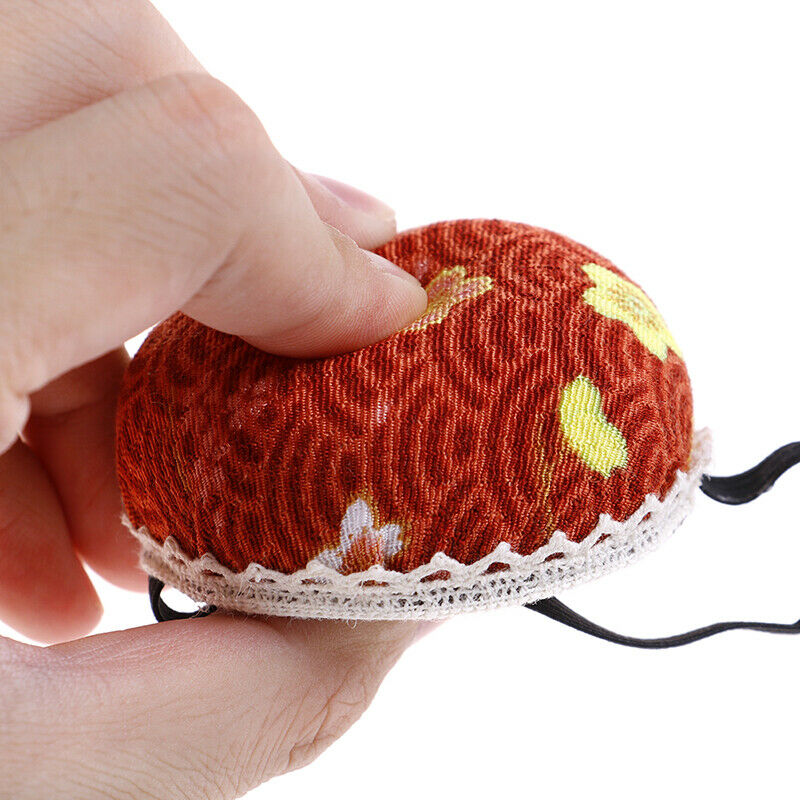 1Pc Ball Shaped DIY Craft Needle Pin Cushion Holder Sewing Kit Pincushions.l8