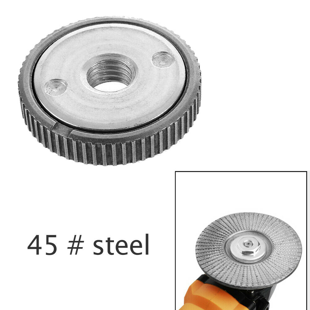 Locking Plate Chuck for M14 Angle Grinder Quick Release Nut Clamp Device @