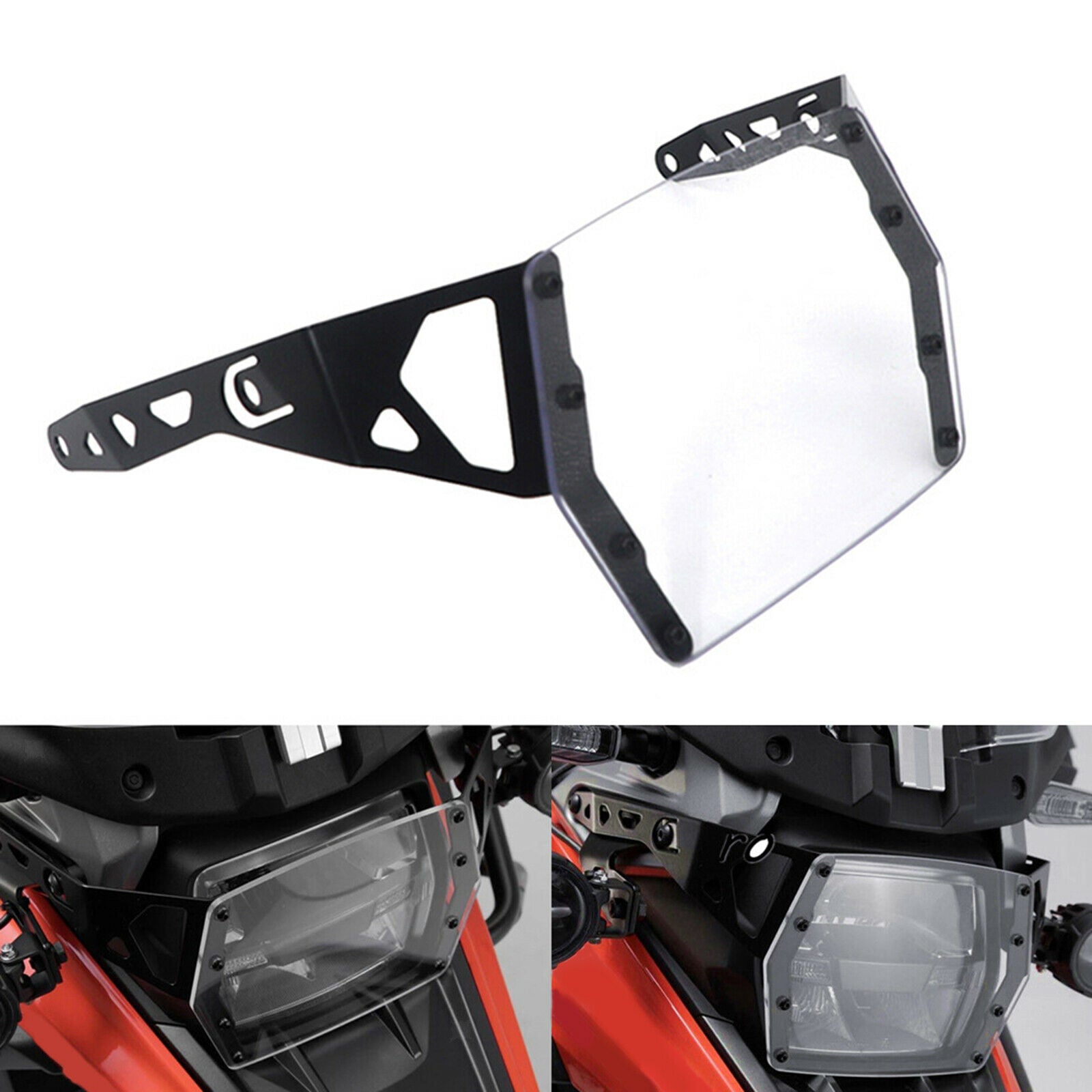Headlight Protector Light Bracket Compatible for SUZUKI DL1050 2019-2020
