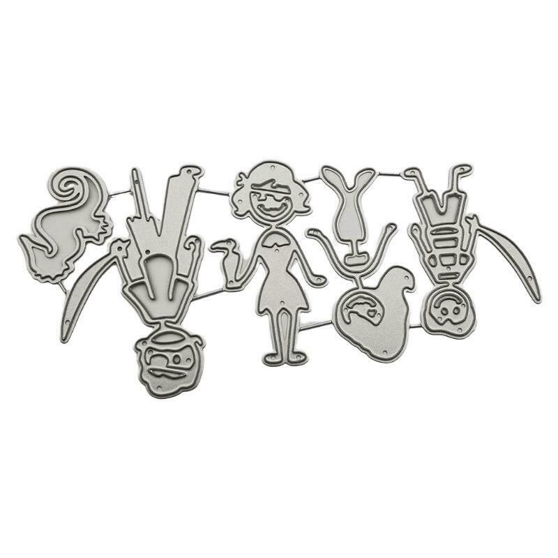 Lovely Family Metal Cutting Dies Stencils DIY Scrapbooking Album Paper Card Mold