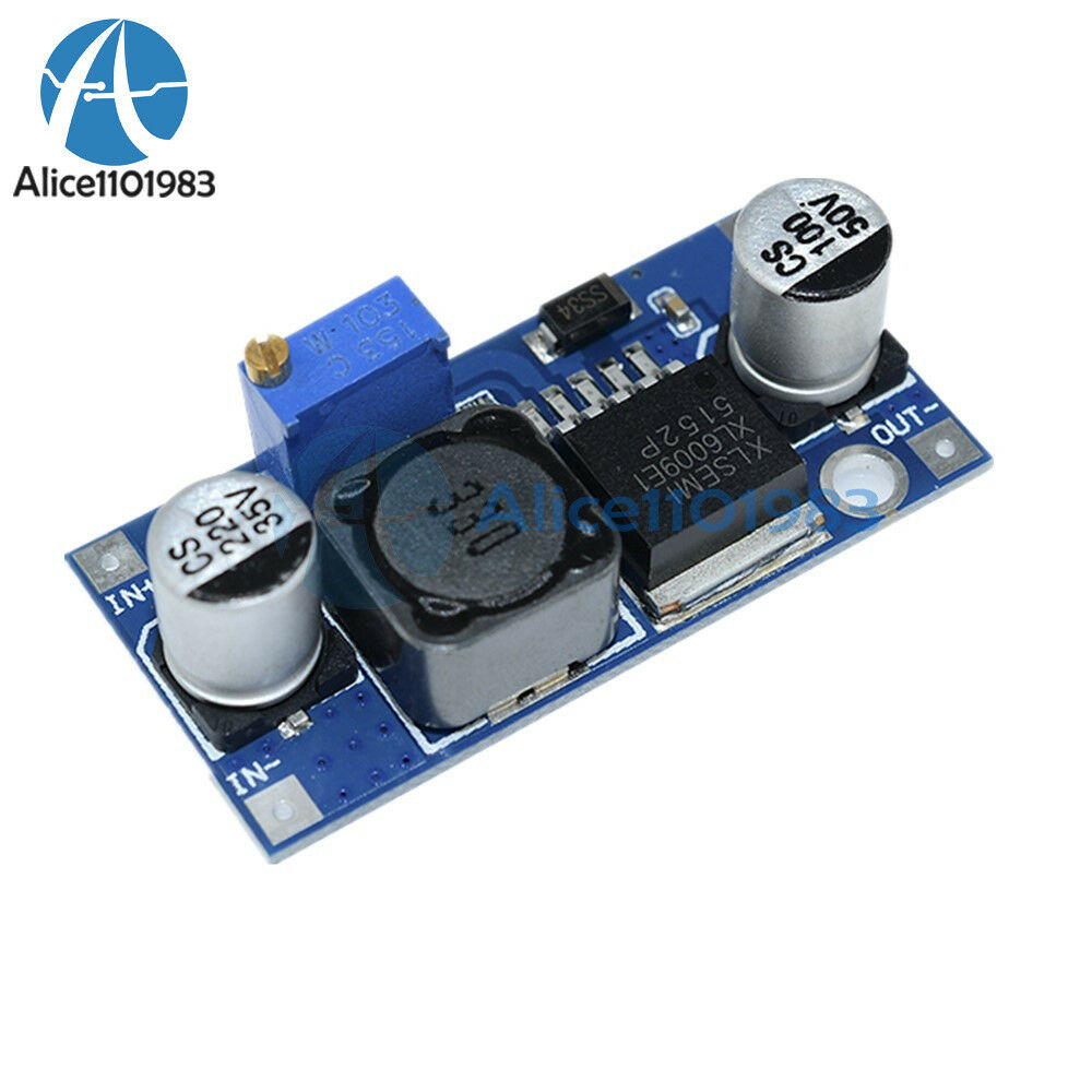 5PCS DC-DC Adjustable Step up boost Power Converter Module XL6009 Replace LM2577