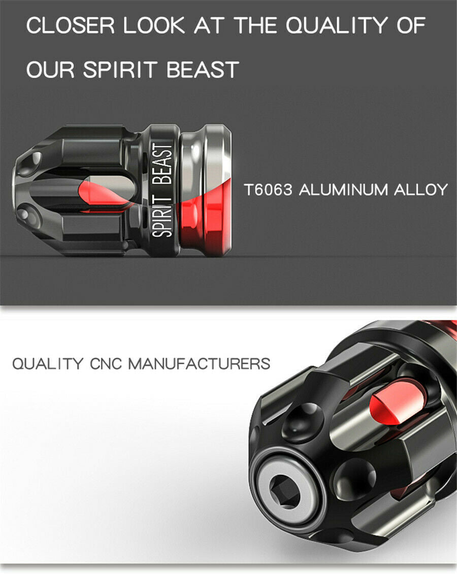 2x CNC Motorcycle Tire Valve Caps Cover Electric Car Wheel Mouthpiece Decoration