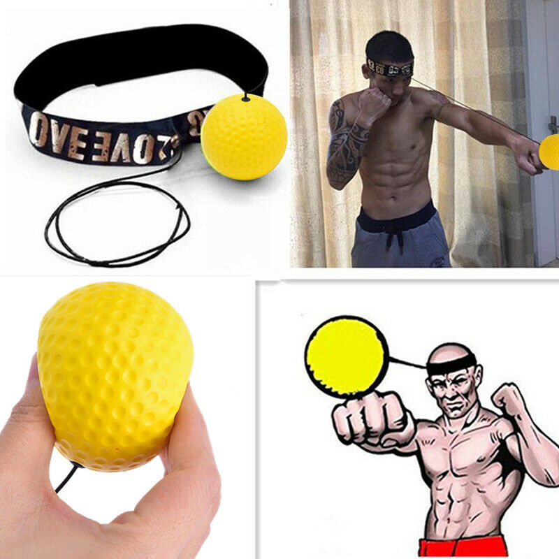 Boxing Fight Ball Training Accessories Equipment Reflex Speed Ball Muay ThaiZ Qx