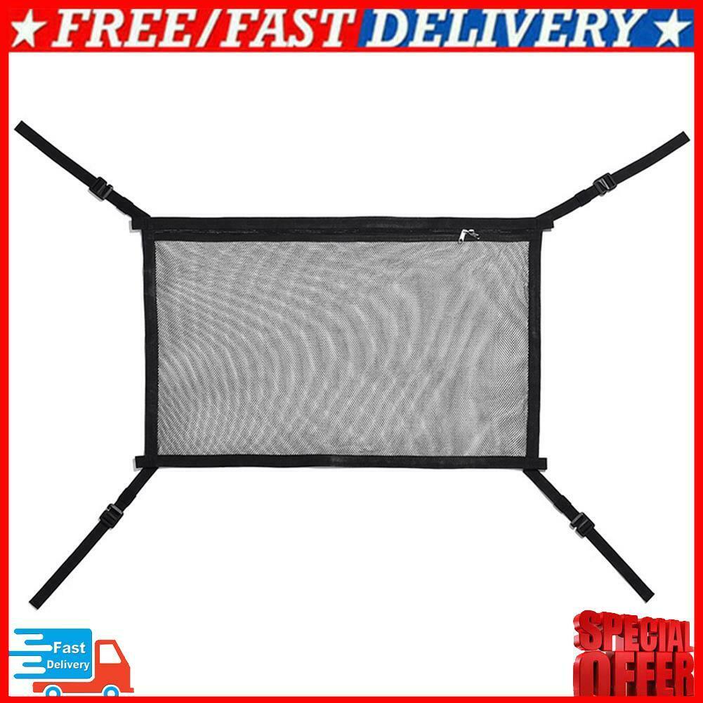 Car Auto Ceiling Storage Net Pocket 8kg Capacity Auto Interior Organizer Bag