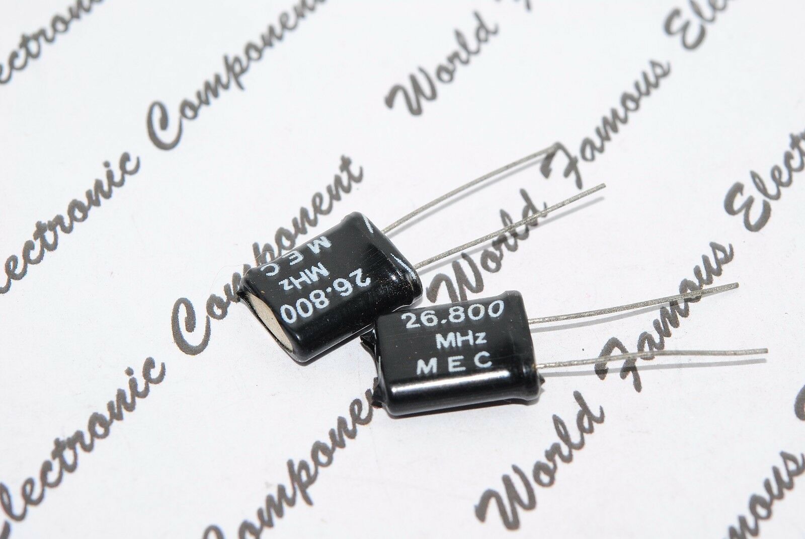 2pcs - MEC 26.800 MHZ Quartz Crystal Resonator / XTAL