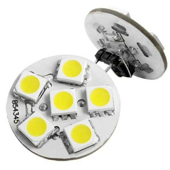 6 SMD LED Lamp G4 12V DC Spot Light Bulb Warm White A9P7P7
