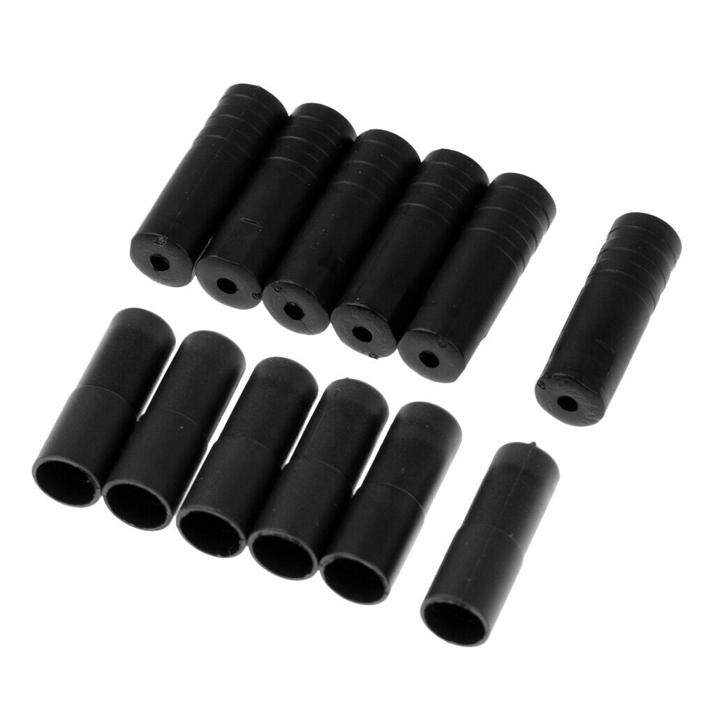 12Pcs/Set Plastic Bike Brake Cable Ends End Housing Line Ferrules Tips