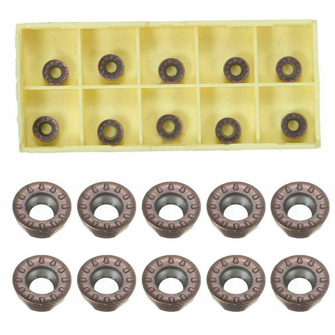 RPMT08T2M0E-JS BP1125 Indexable CNC Carbide Milling Inserts For SRDPN holder