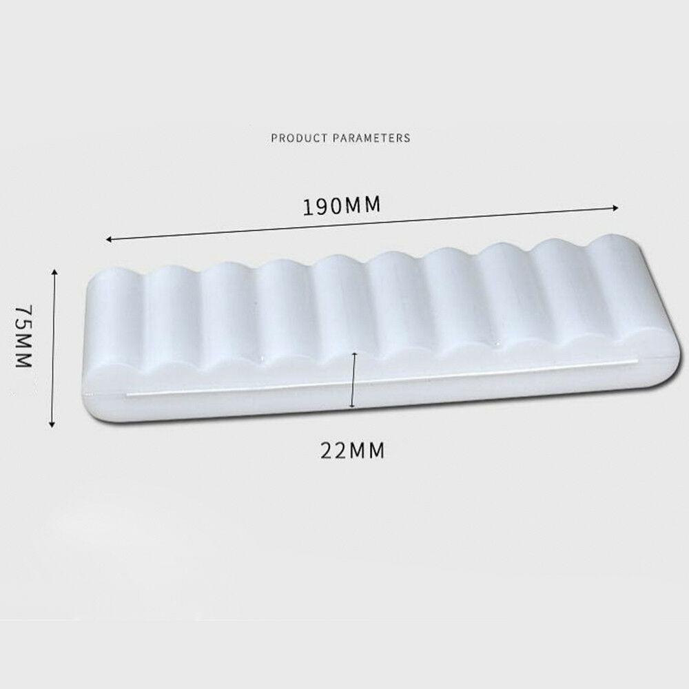 18650 Battery Storage Case Box Organizer Holder White for 10 x18650 Batteries