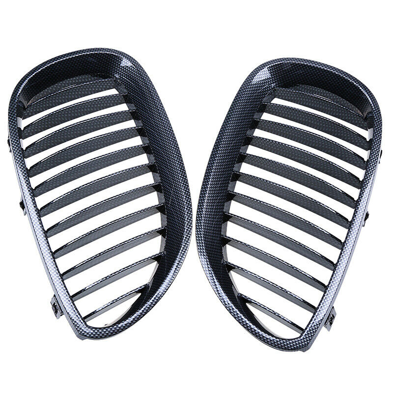 Front Bumper Radiator Grilles For BMW 5-Series E60 Sedan E61 Touring 2003-2010