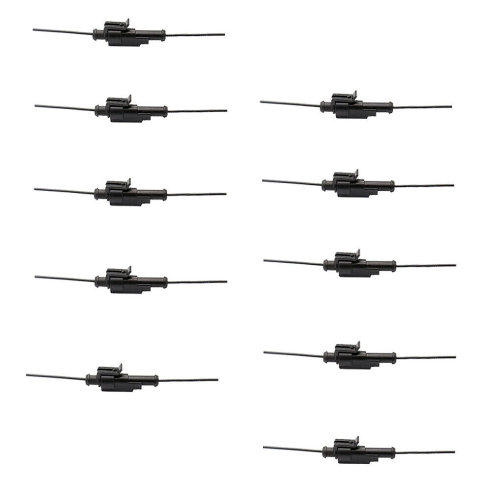 1 Pin Way Car Waterproof Electrical Connector Plug with Wire AWG Marine Pack of