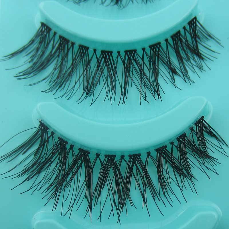 Wholesale 5 pairs Makeup  Natural Fashion False Eyelashes Soft Long Eye Lash