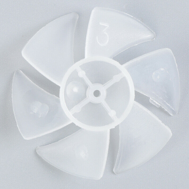 1 Pcs Small Power Mini Plastic Fan Blade 6 Leaves For Hairdryer Moto WF