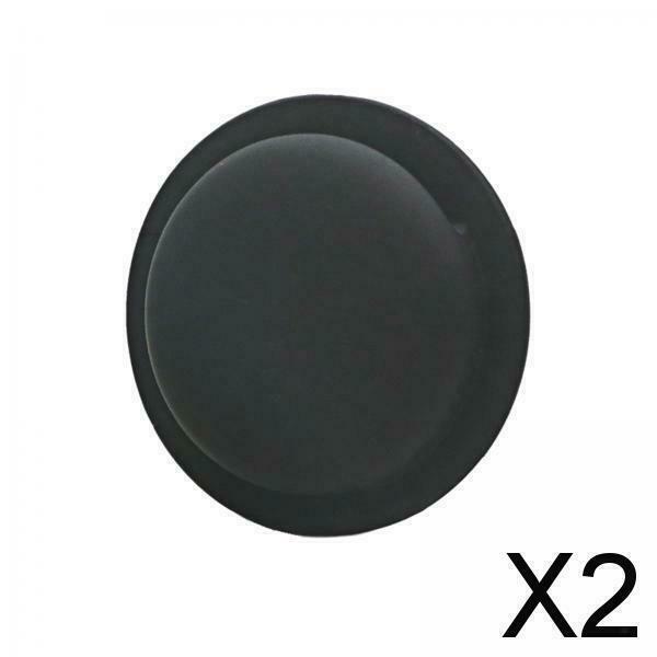2X Protective Silicone Case Tracker Holder with Key Chain For AirTag Black