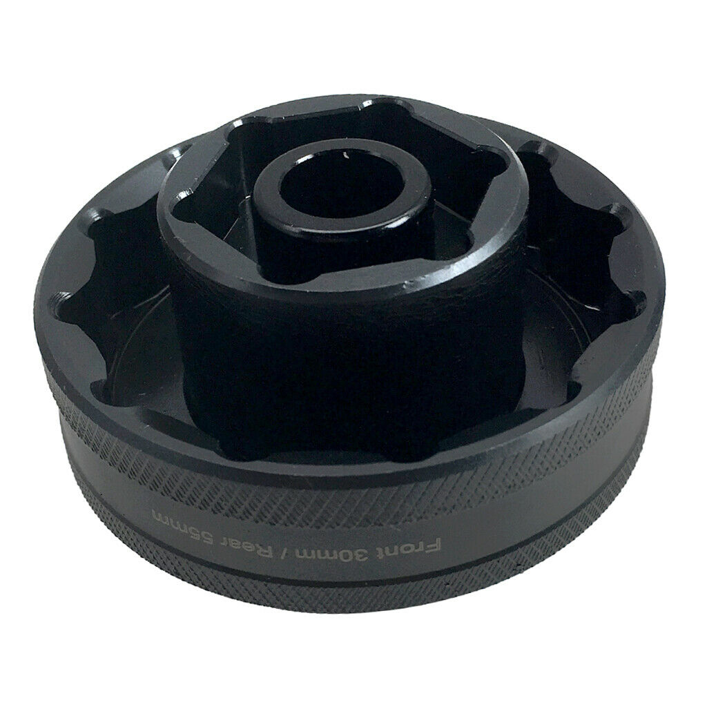 55mm & 30mm Wheel Nut Socket Tool for Ducati 1199 1198 1098 Steel Black