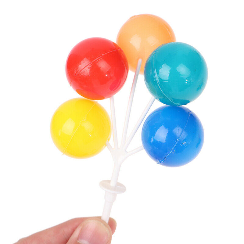 Balloon Cake Topper Wedding Cake Topper Flag Birthday Party Dessert Dec.l8