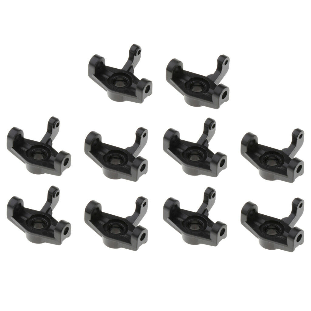 10 Pieces 1:14 RC Front Hub Carrier Plastic for WLtoys 144001 Accessory