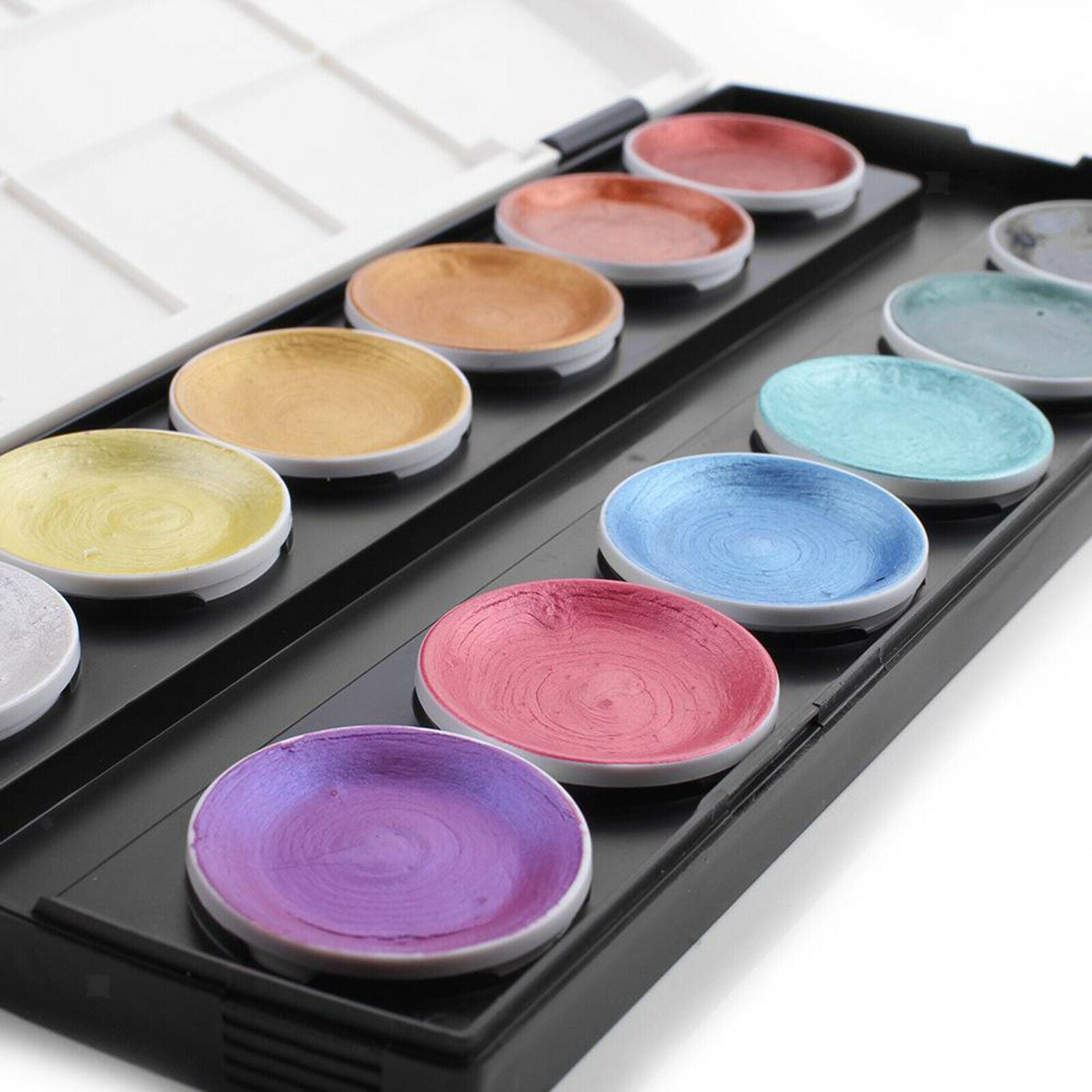 Foldable Watercolour Paint Sketcher's  Set Watercolor Pigment Artists