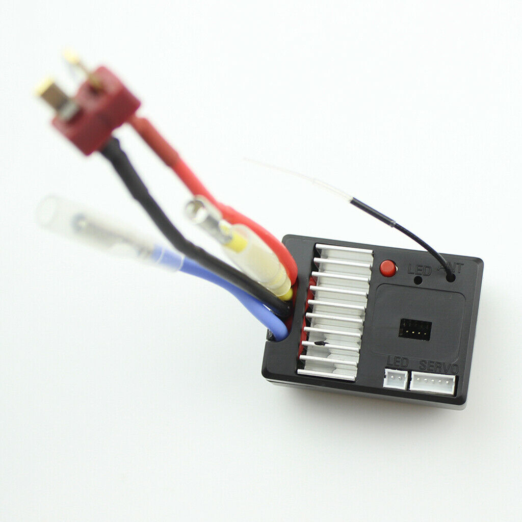 RC LED 2 Pins Receiver Circuit Board for WLtoys 144001 1/14 RC Car Crawler