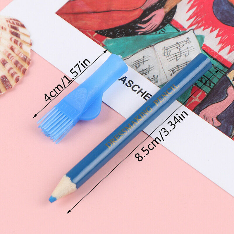 3pcs Tailor Chalk Pencils for Fabric Marking and Tracing Temporary Sewing.l8