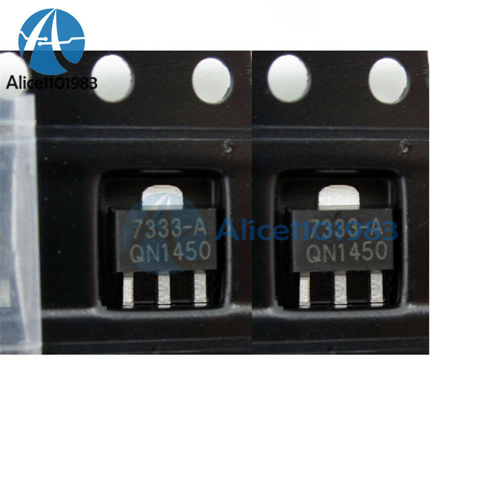 5PCS HT7333-A HT7333 3.3V SOT-89 Low Power Consumption LDO Voltage Regulator