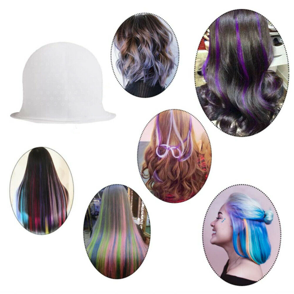 Reusable Highlighting Hair Colouring Dye Cap Color Styling Professional Tools