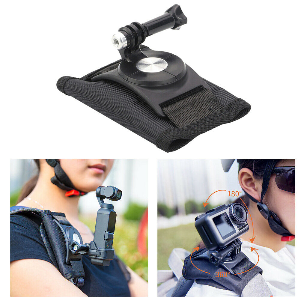 Backpack Shoulder Strap Bracket for Osmo Action Pocket GoPro Action Camera
