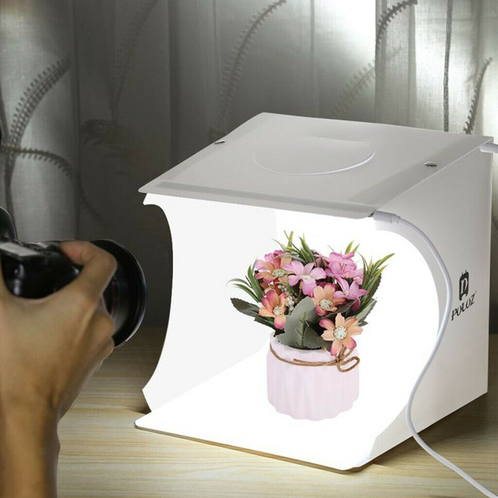 7W Portable Table Top Photo Studio Box LED Lighting Tent Softbox Lighting Kit