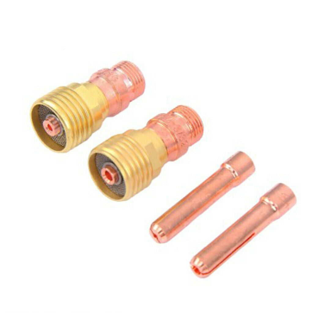13x TIG Welding Torch Accessories Kit Collets Body Alumina Nozzle Back Cup Kit