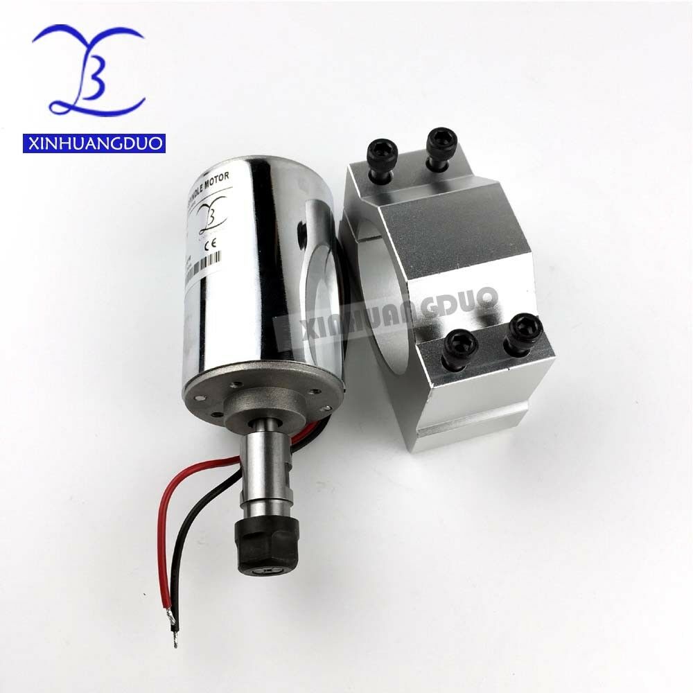 DC ER11 200W high speed dc spindle rush air cooled PCB spindle motor+1 bracket