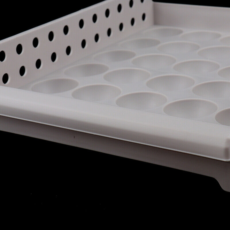 30 Grid Practical Egg Box Portable Egg Rack Stackable Refrigerator Storage  TL