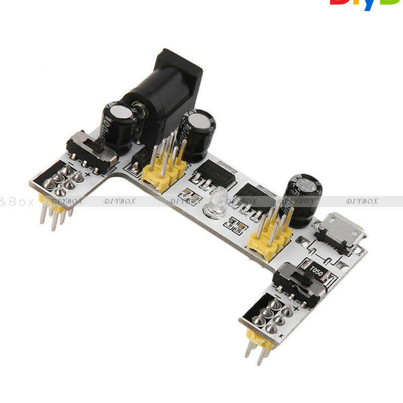 New Popular Breadboard Power Supply Module For Arduino Bread Board MB102 DC7-12V