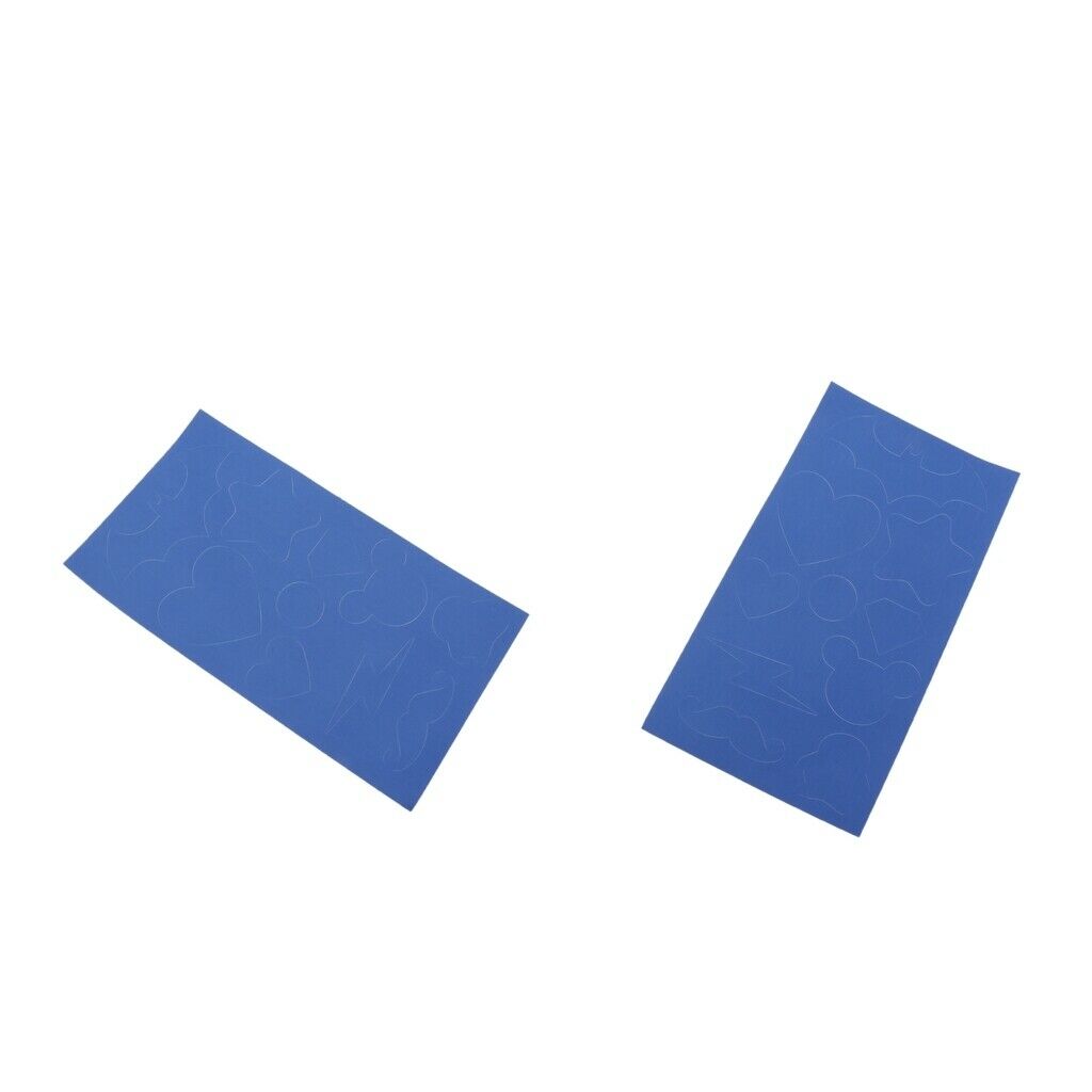 Set of 2pcs Uncoated Nylon Rain Jacket Repair Patches with Outside