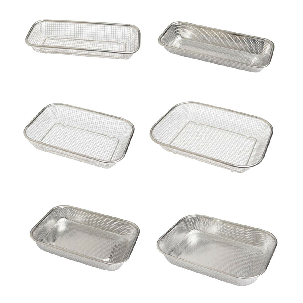 Stainless Steel Rice Drainer Basket Strainer Kitchen Colander Vegetable Wash