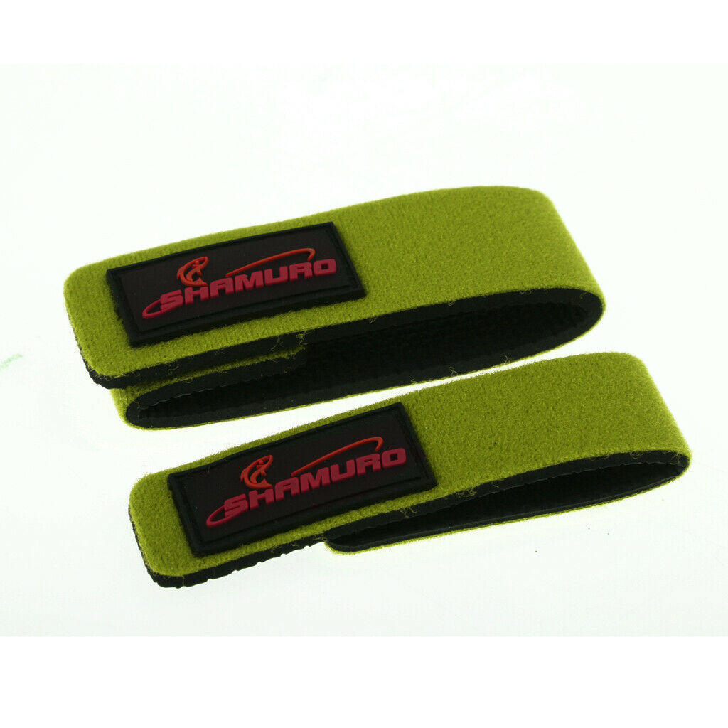 Lot 6pcs 3 COLORS Fishing Rod Bands Rod Ties