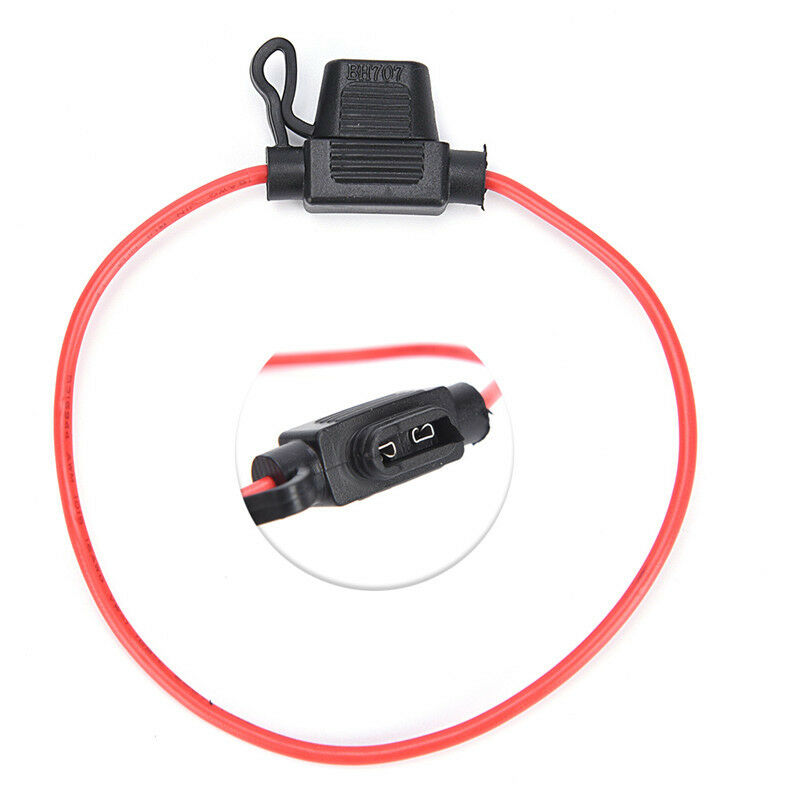 wire in-line for car automotive blade fuse holder fuseholder kit for vehic.l8