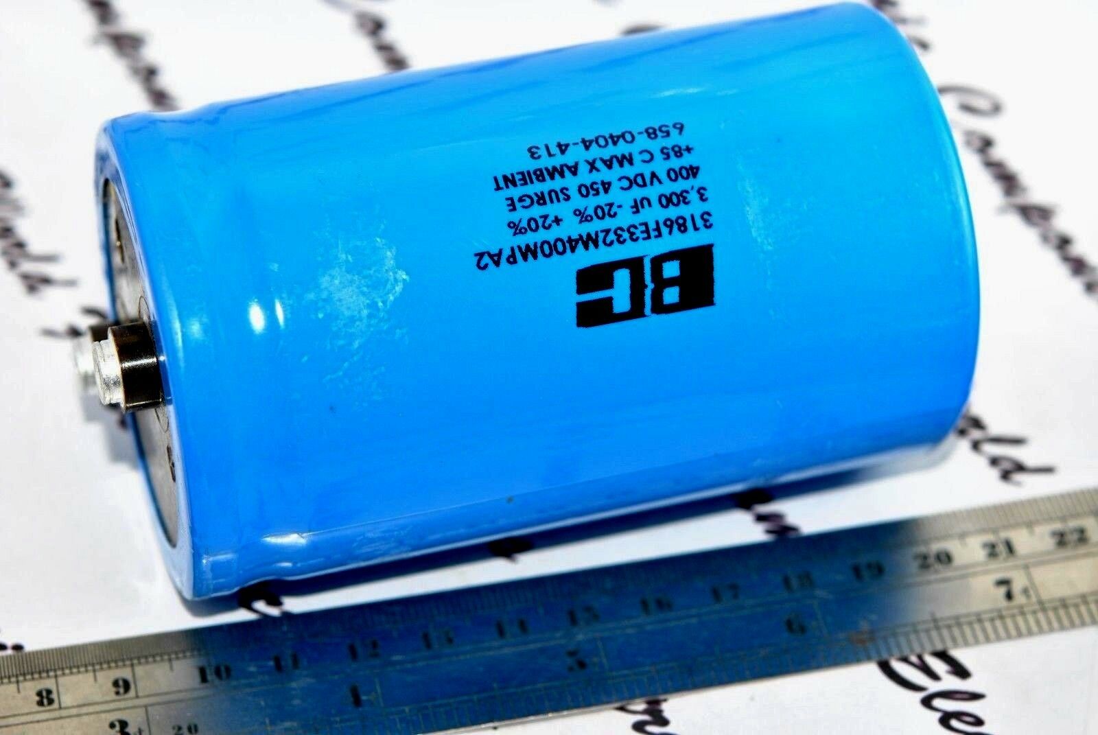 1pcs - BCcomponents 3300uF 400V 3186FE332M400MPA2 Screw Terminal Capacitor