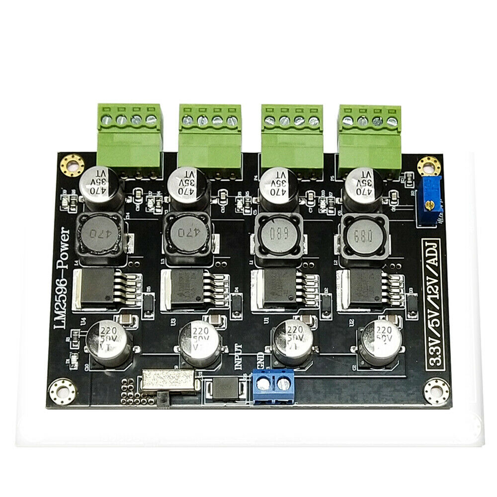 LM2596 Switching Power Supply 3.3V/5V/12V/ADJ Adjustable Output Step Down Module