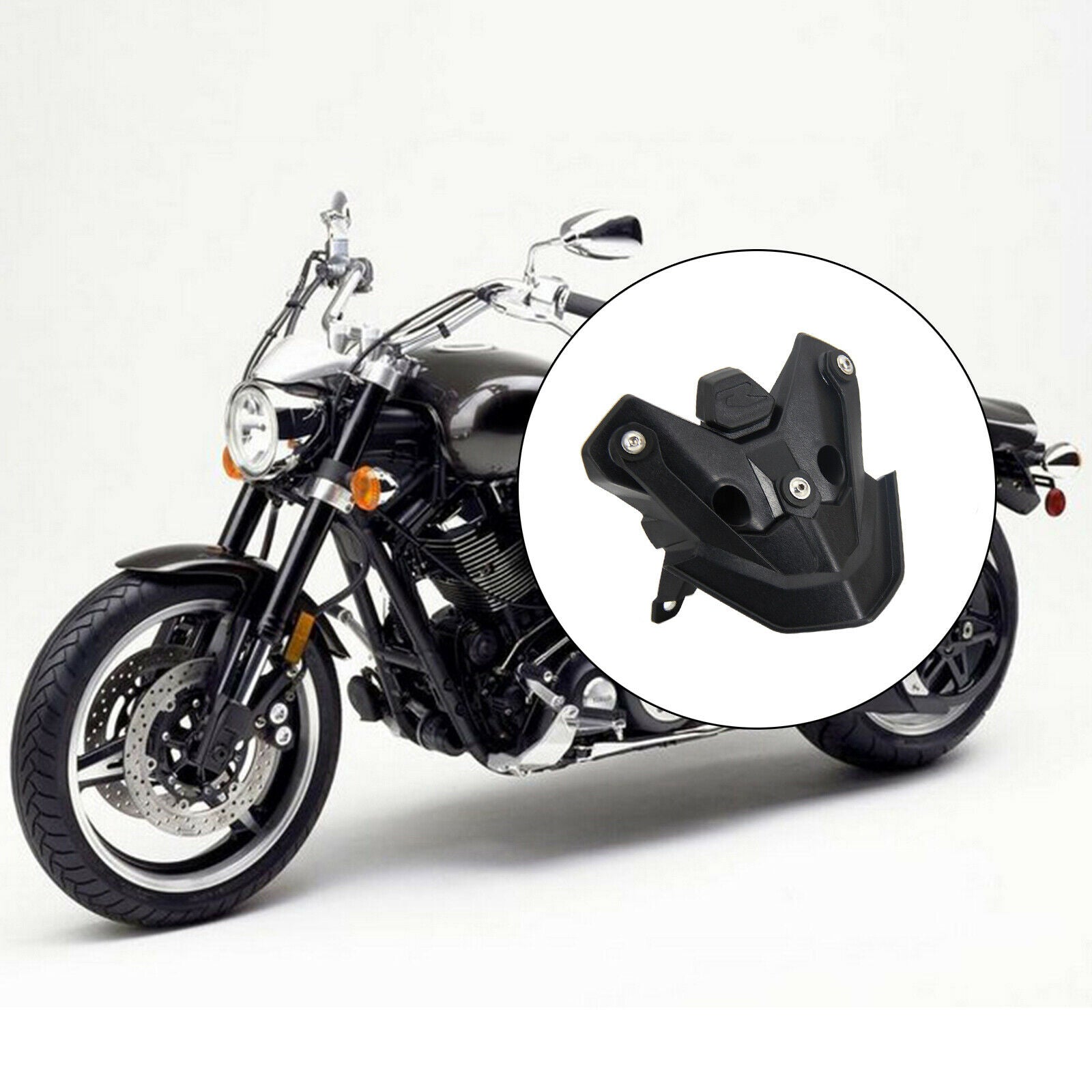 Big Windshield Assembly Parts for BMW F 900R 2021 Windshield Bracket,Black