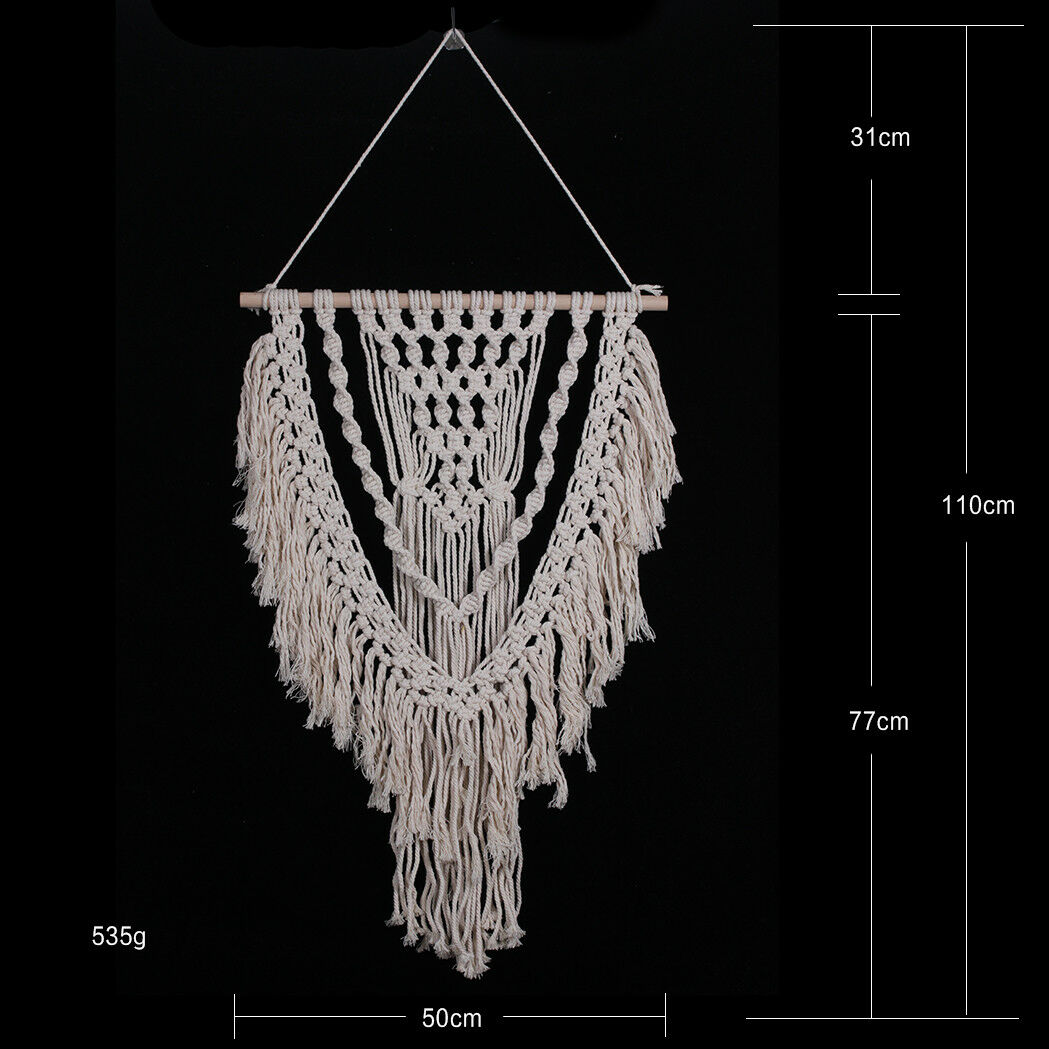 Handmade Macrame Wall Hanging- Woven Wall Art- Macrame Tapestry-Boho Wall Decor-