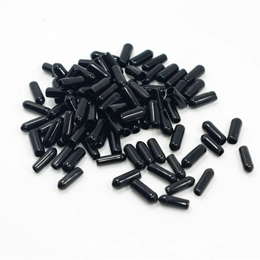 100pcs Mixed Safe Rubber Sleeve Hair Hoop Band Ending Part DIY Hair Jewelry