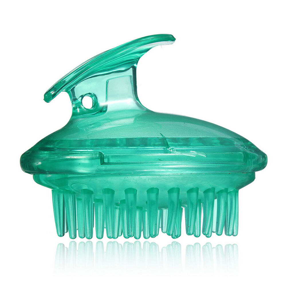 Shampoo Brush Scalp Clean Massage Hair Head Care Salon Massager Com.l8