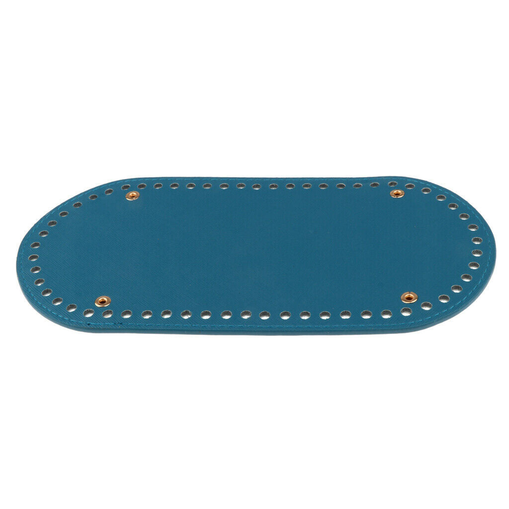 2 Pack Hand DIY Crochet Bags Bottom Insert Pad Shaper Nail Cushion with 60 Holes