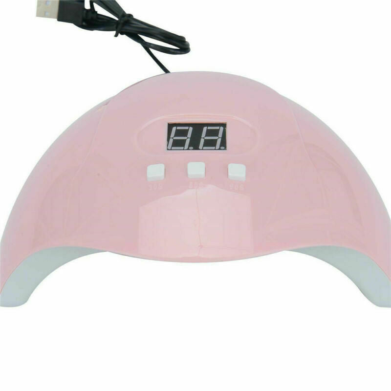 54w UV & LED Gel Curing Nail Lamp Salon Light Dryer Manicure Portable Profession